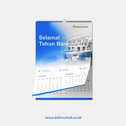 Kalender Dinding Kawat Spiral